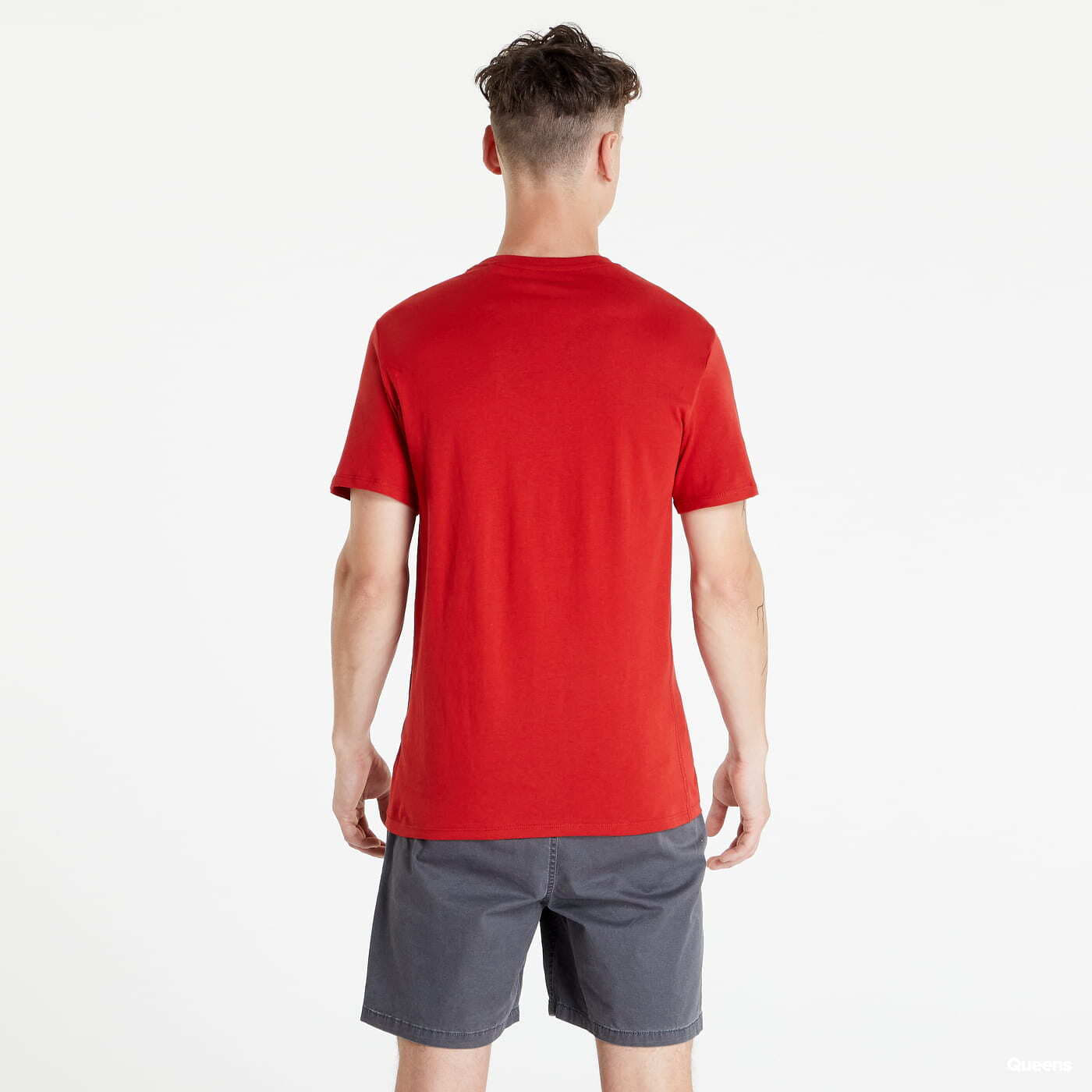 Koszulki GUESS Triangle Logo T-Shirt Red