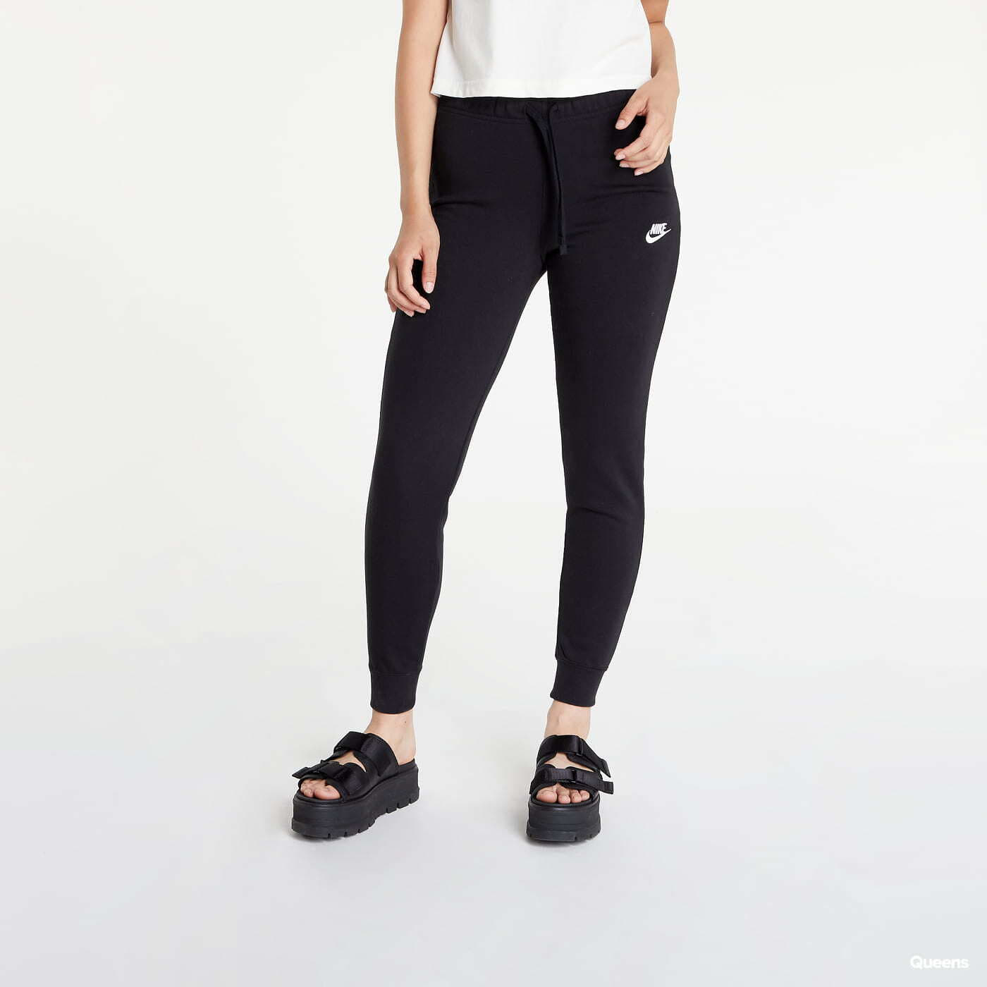 Trainingsbroeken Nike Core Fleece Tight Pants Black