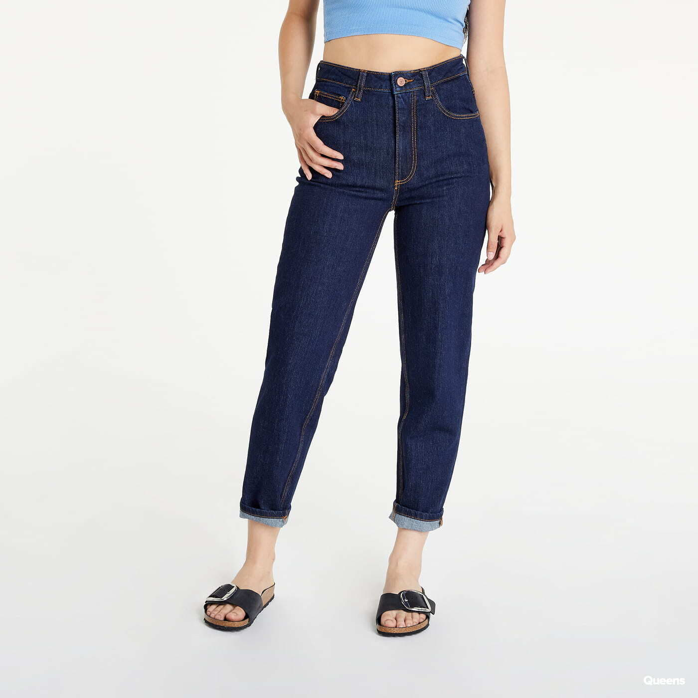 Farmernadrágok GUESS Reborn Denim Jeans Navy