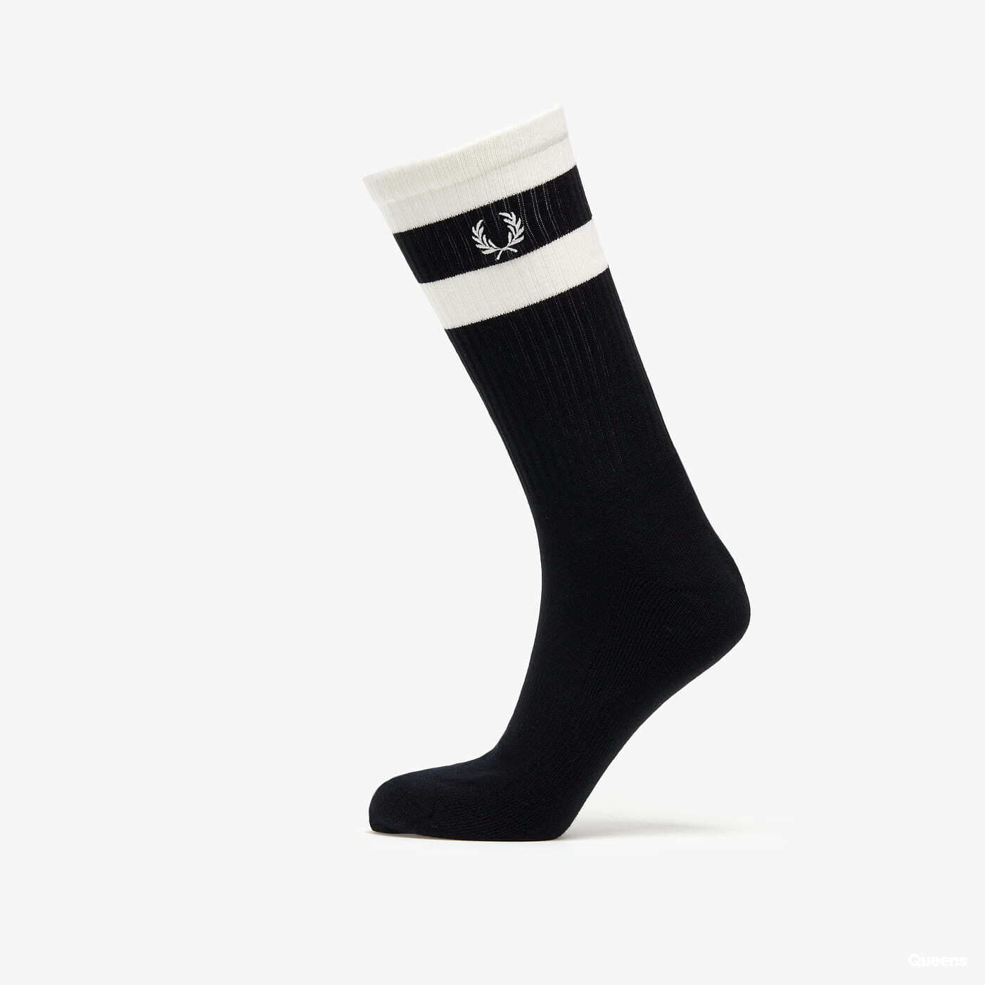 Socks FRED PERRY Bold Twin Tipped Socks Black/ White