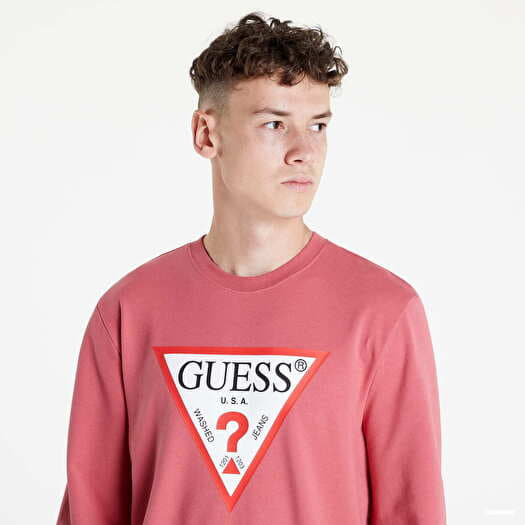 Guess sweatshirt pink outlet