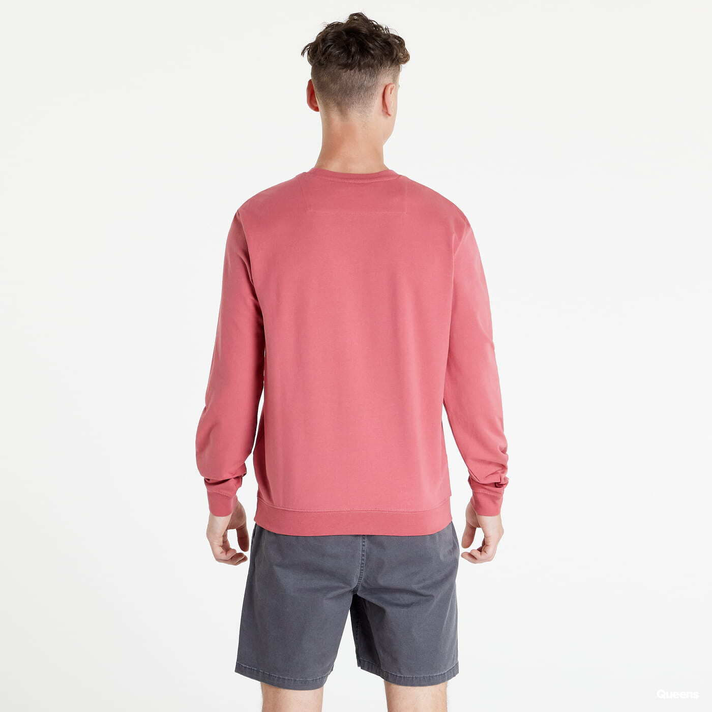 Суичърти GUESS Triangle logo Sweatshirt Pink