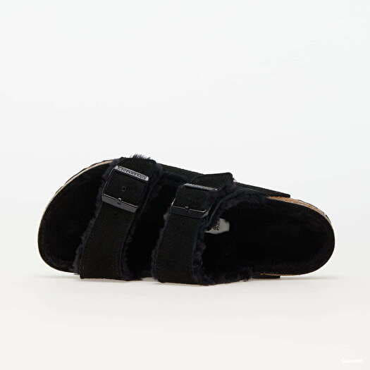 Slides Birkenstock Arizona Shearling black Queens