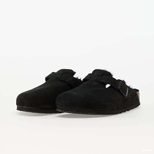 Birkenstock Boston VL/Shearling Black