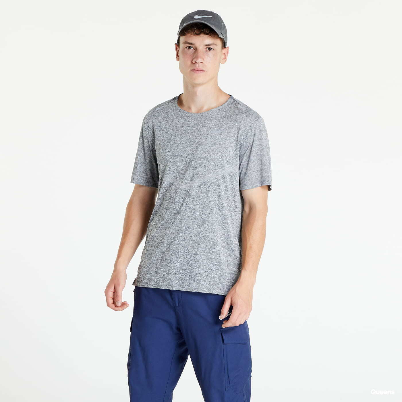 Tricouri  Nike Dri-FIT Rise 365 T-Shirt Grey