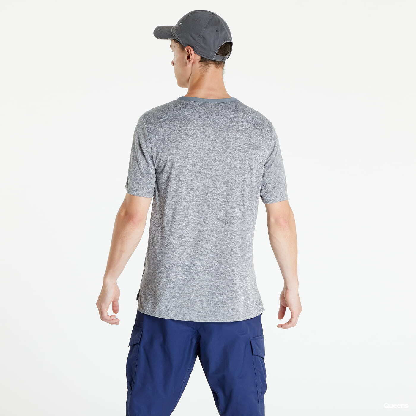 Tricouri  Nike Dri-FIT Rise 365 T-Shirt Grey