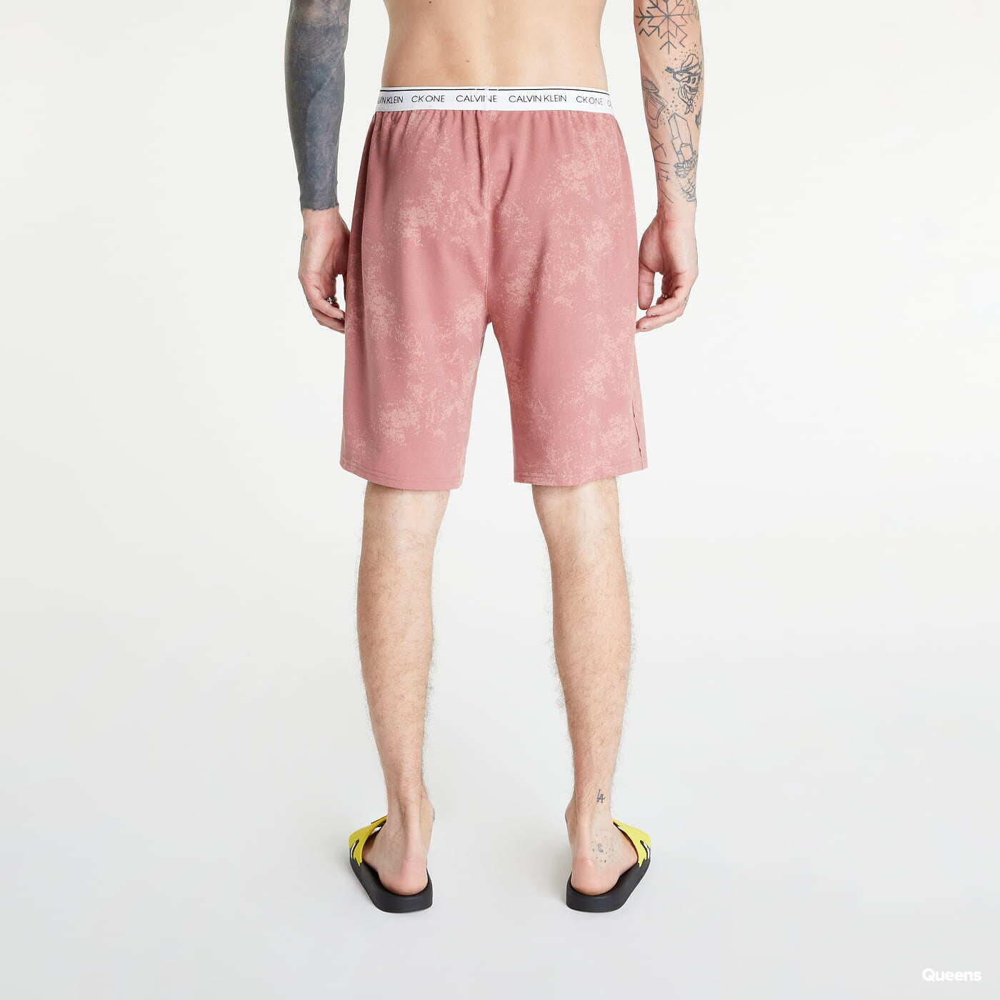 Pink calvin klein shorts discount