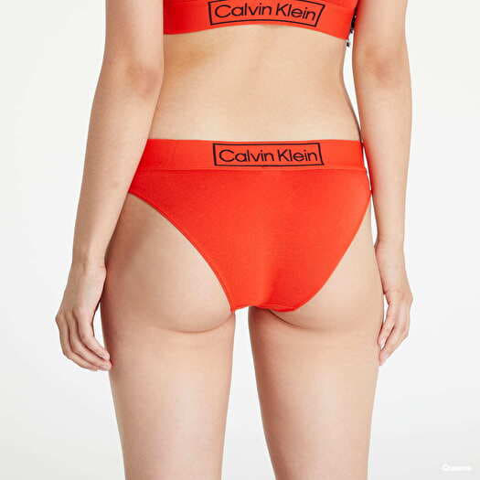 Red calvin klein best sale panties