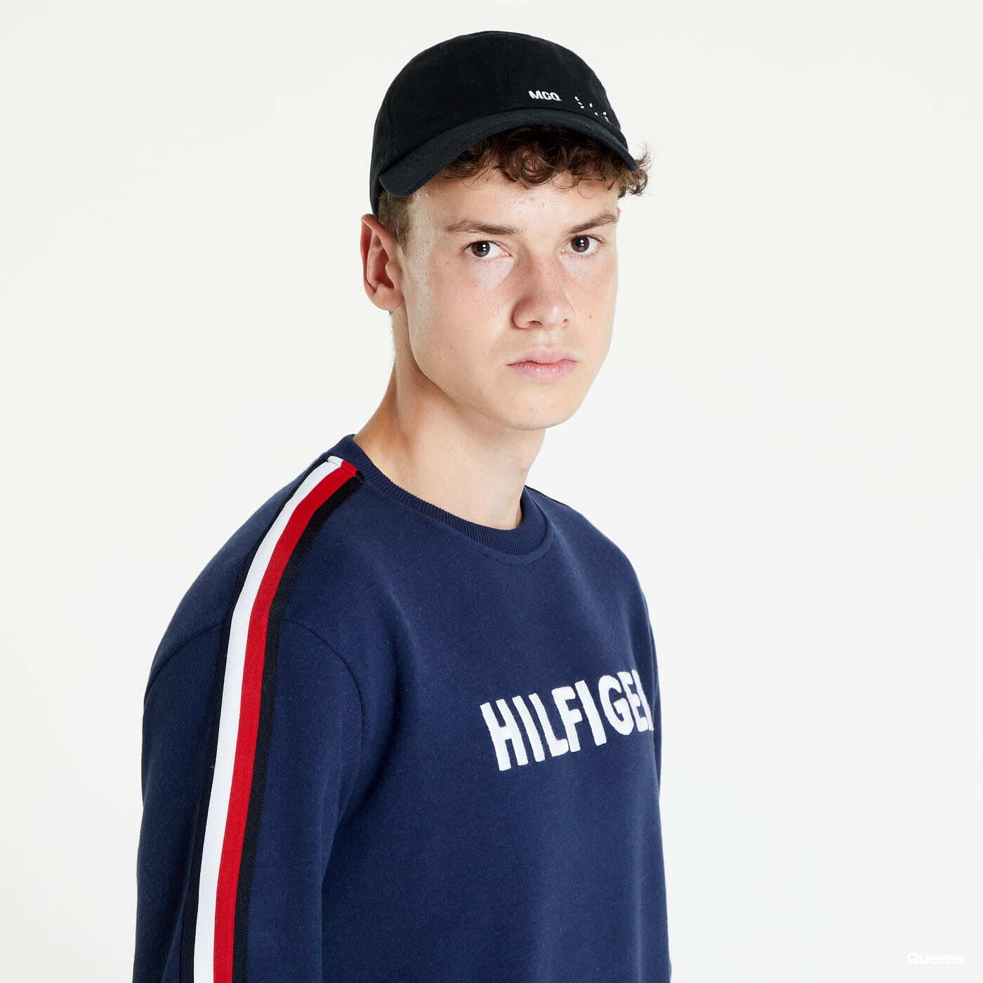 Mikiny Tommy Hilfiger Track Top Hwk navy