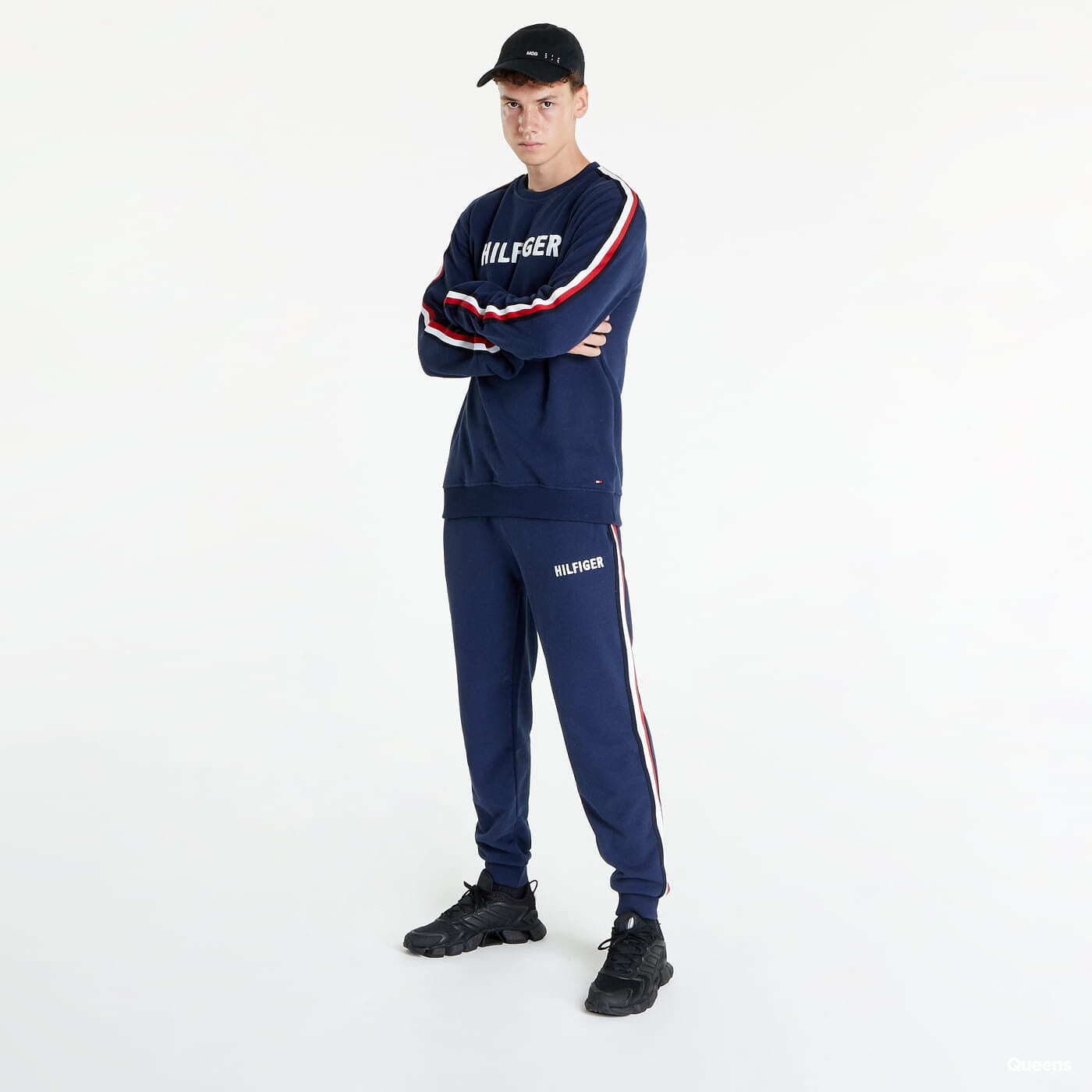 Mikiny Tommy Hilfiger Track Top Hwk navy