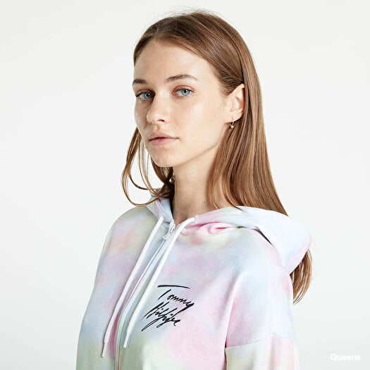 Tommy hilfiger clearance zipper hoodie women's
