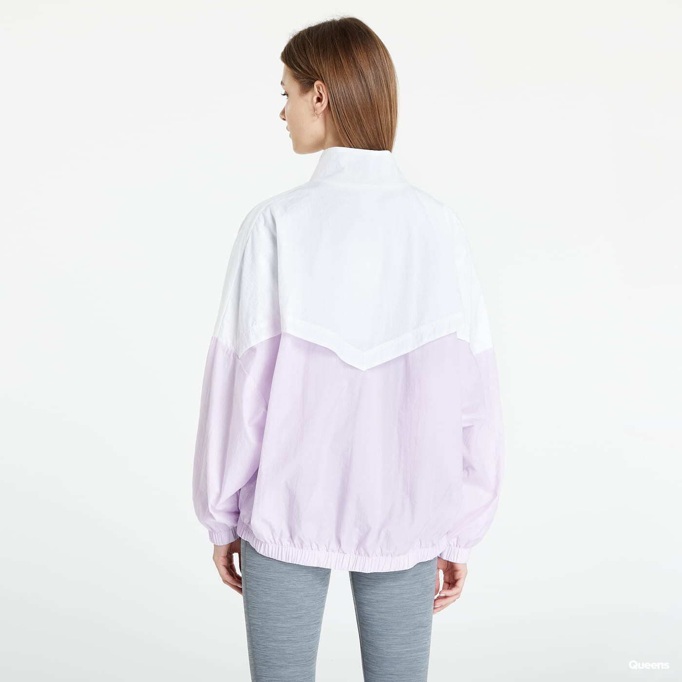 Purple and white nike jacket outlet