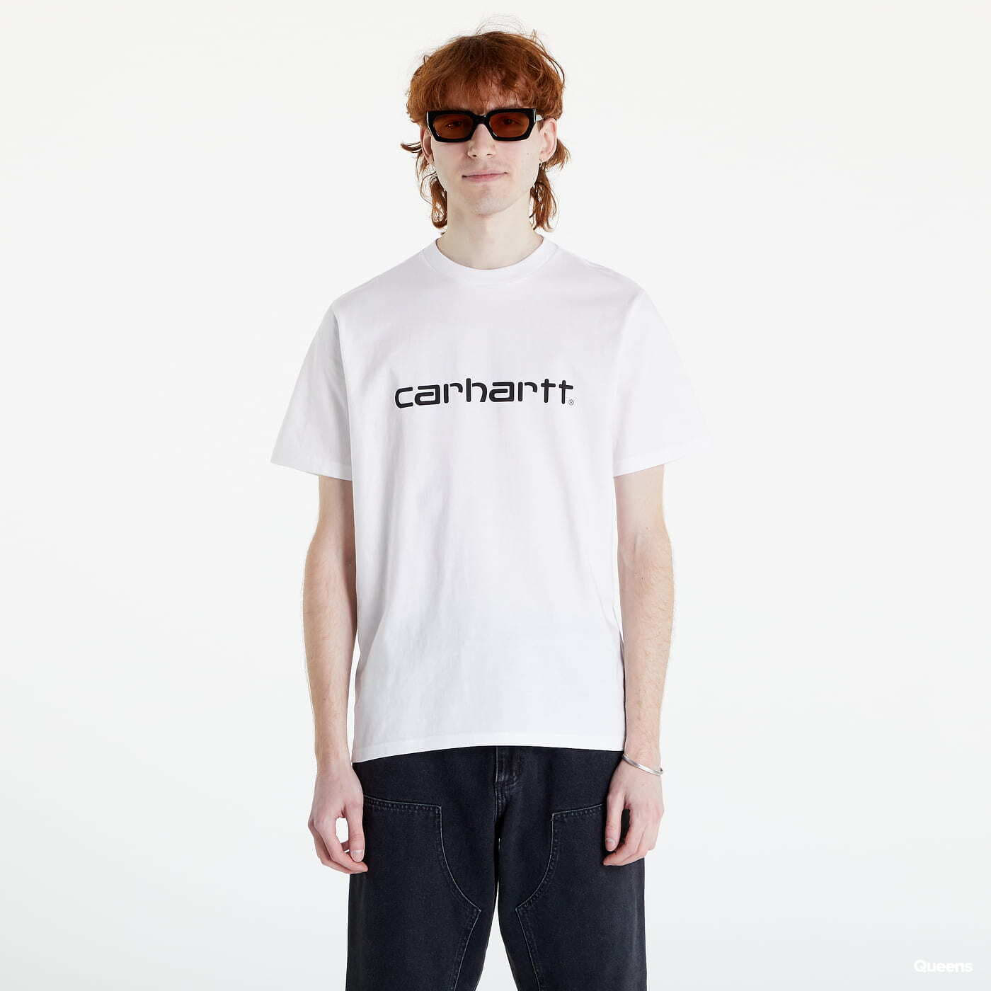 Tričká Carhartt WIP S/S Script T-Shirt White