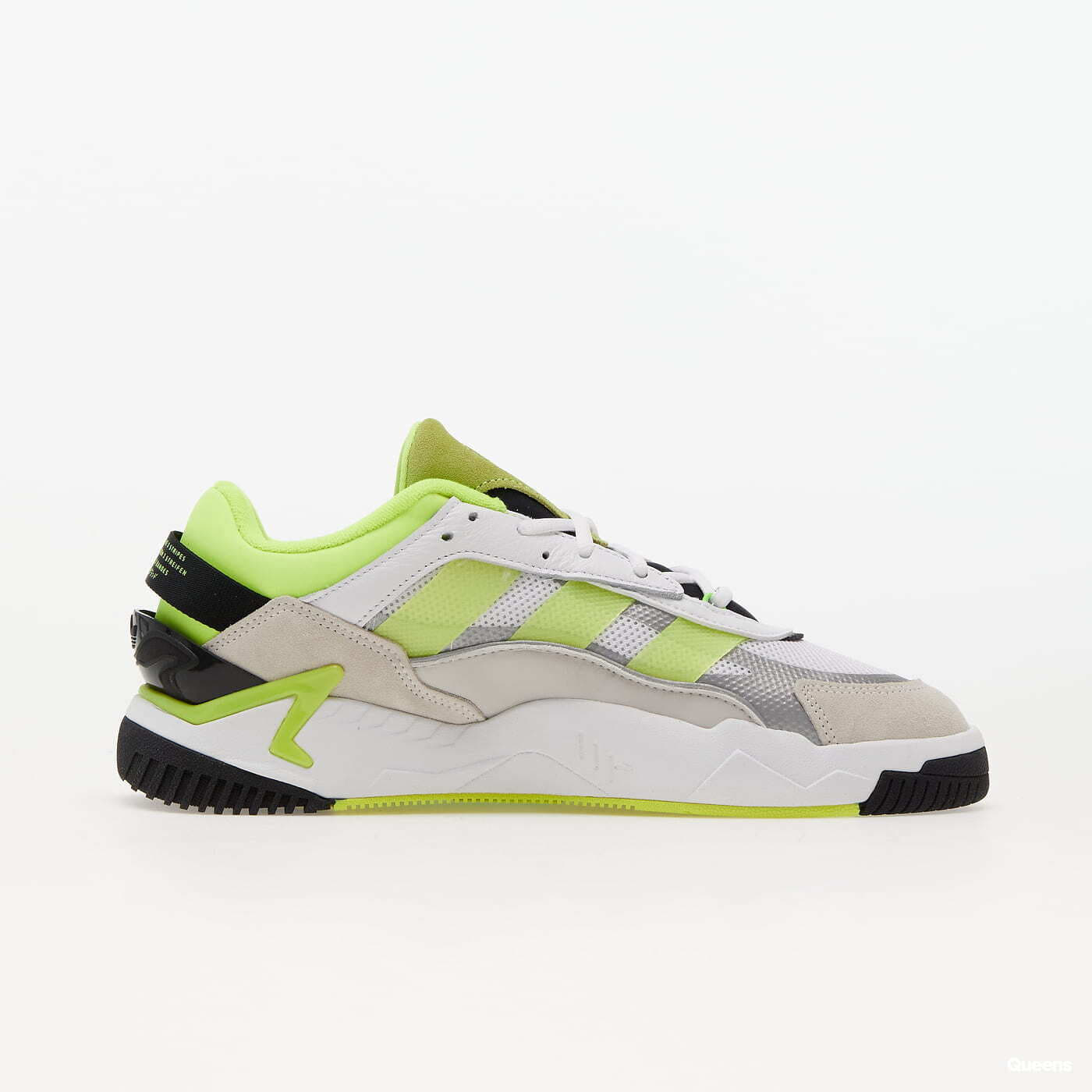 Adidași și pantofi pentru bărbați adidas Originals Niteball II Ftw White/ Solar Yellow/ Core Black