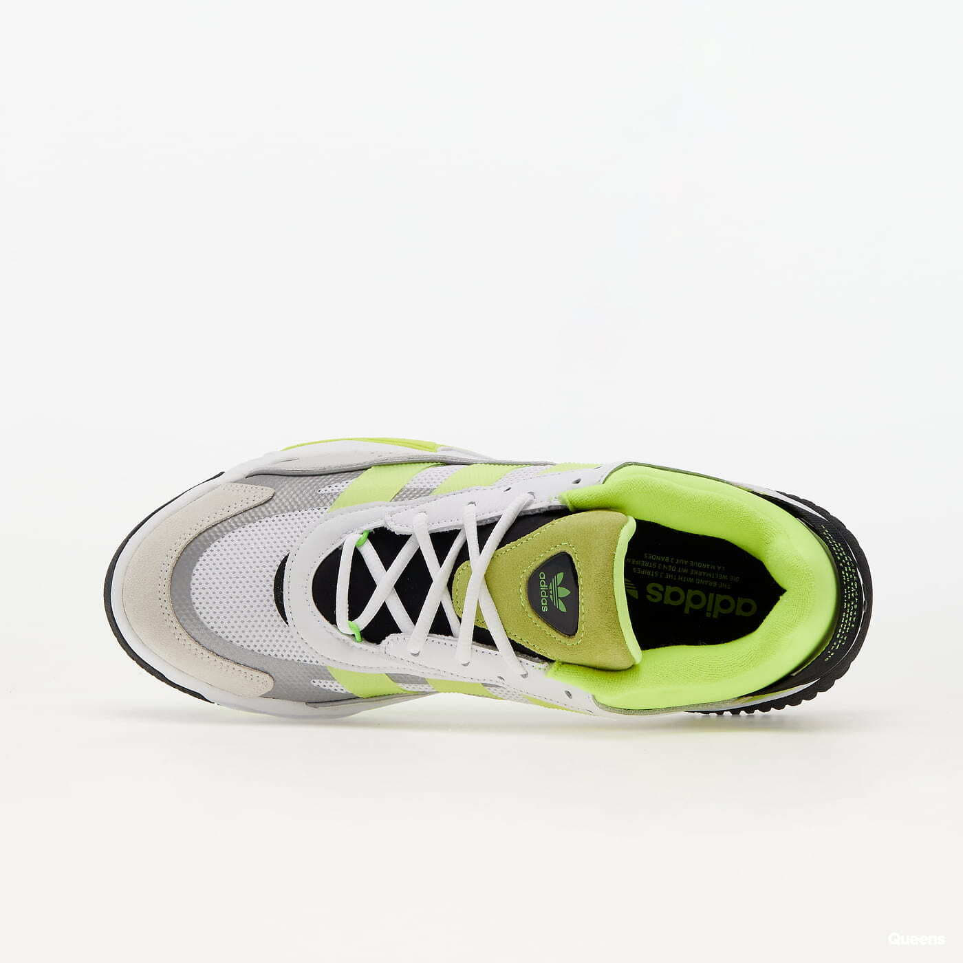 Adidași și pantofi pentru bărbați adidas Originals Niteball II Ftw White/ Solar Yellow/ Core Black