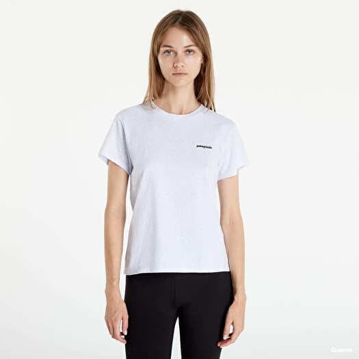 T-shirt Patagonia W´S P-6 Logo Responsibili T-Shirt White
