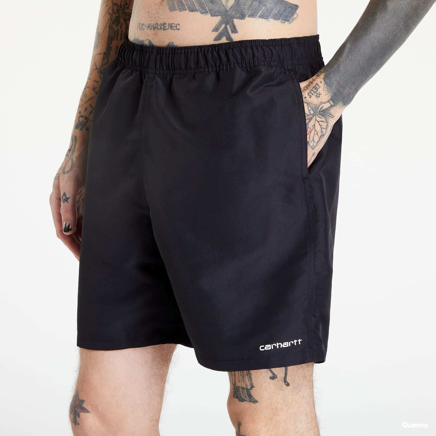Plavky Carhartt WIP Island Swim Trunks černé