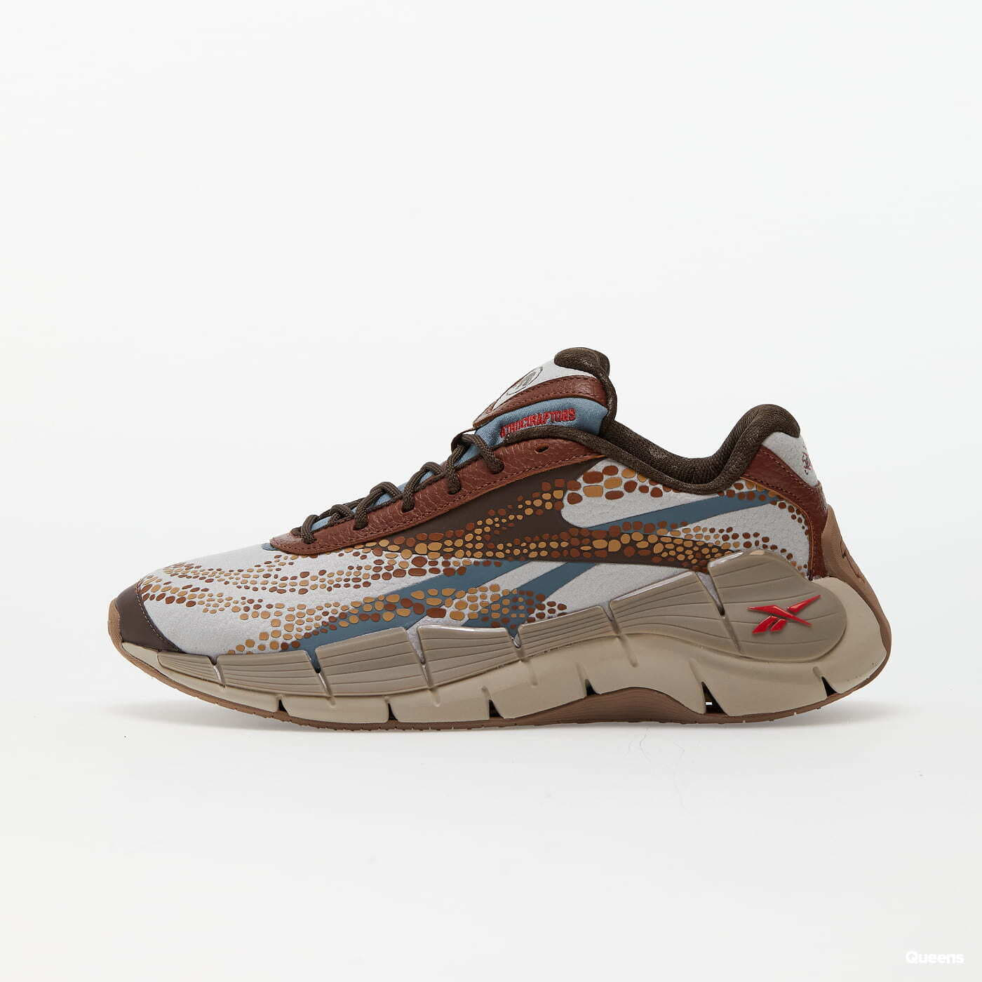 Vīriešu čības un apavi Reebok Zig Kinetica 2.5 Star Grey/ Peat/ Grind Brown