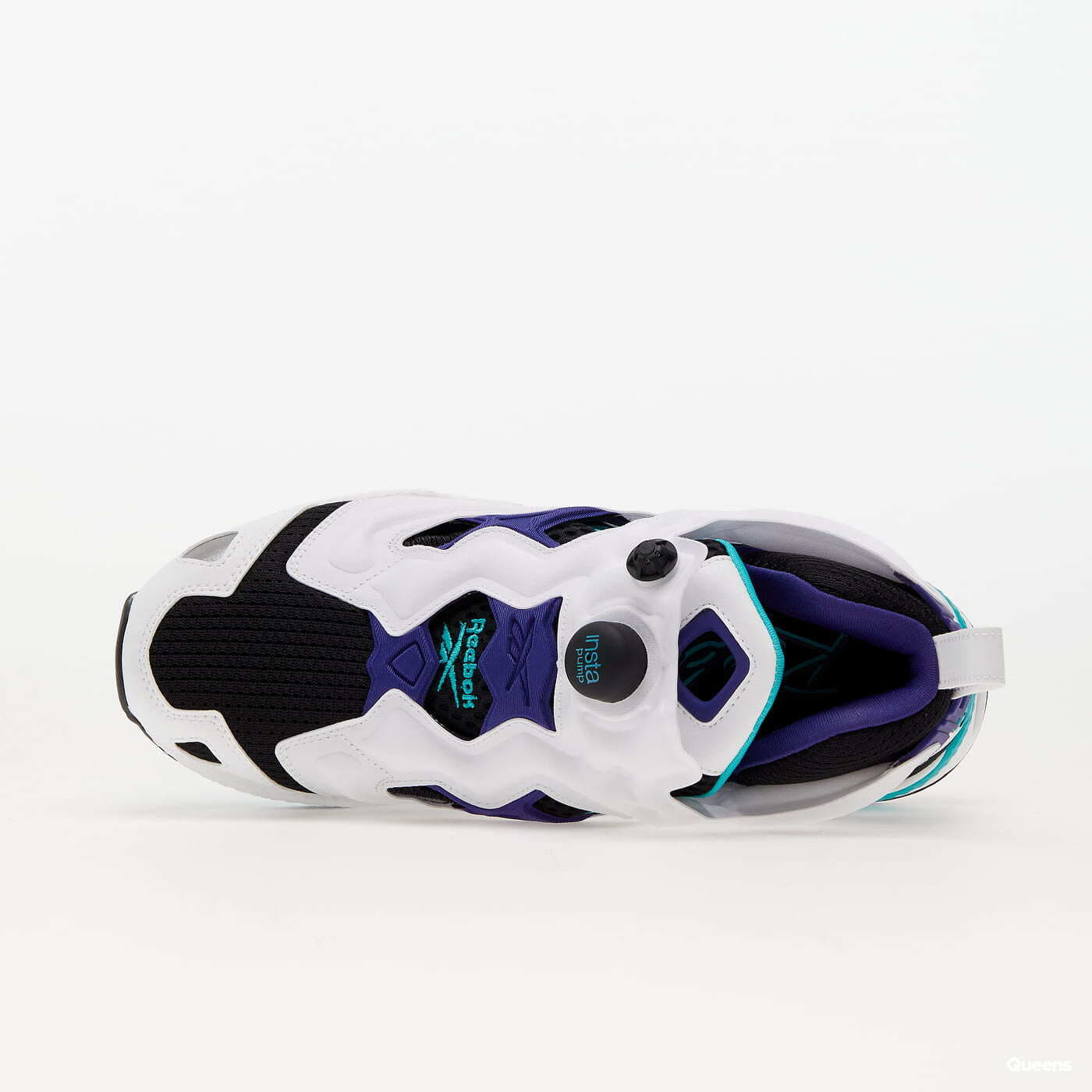 Men s sneakers and shoes Reebok Instapump Fury 95 Core Black Classic Teal Bold Purple Queens