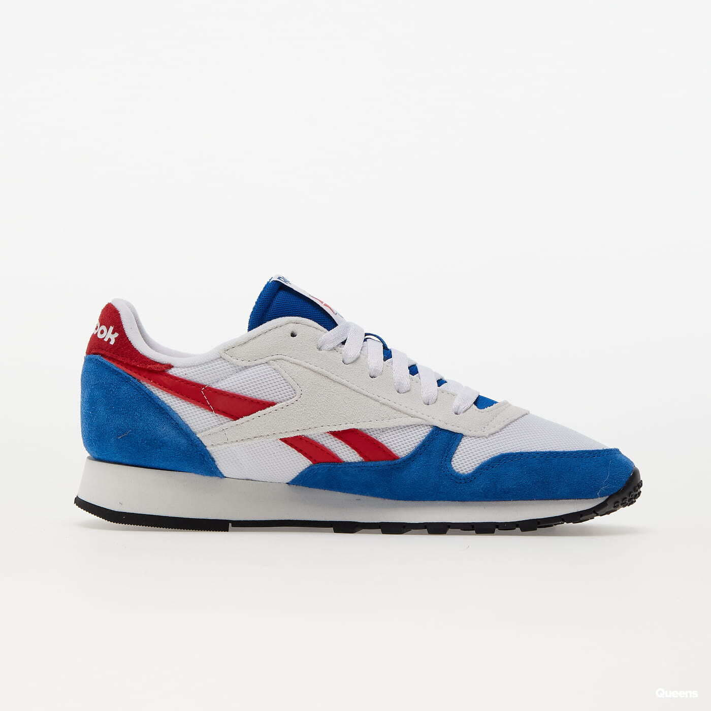 Women s sneakers and shoes Reebok Classic Leather Vector Blue Soft White Vector Red Queens