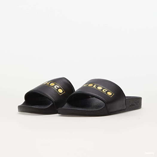 Adidas slippers geel discount zwart