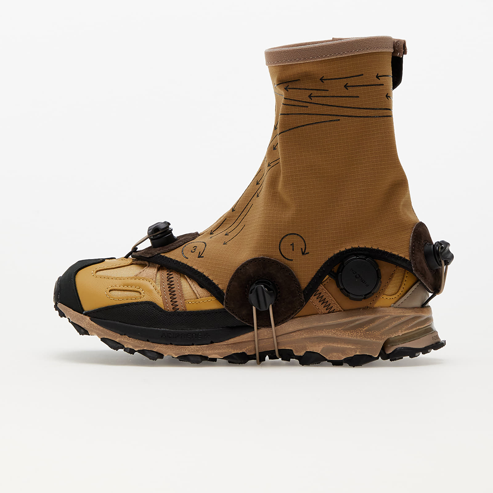 Pánské tenisky a boty adidas Originals Hyperturf Adventure Gold Beige/ Chalk Brown/ Gold Beige