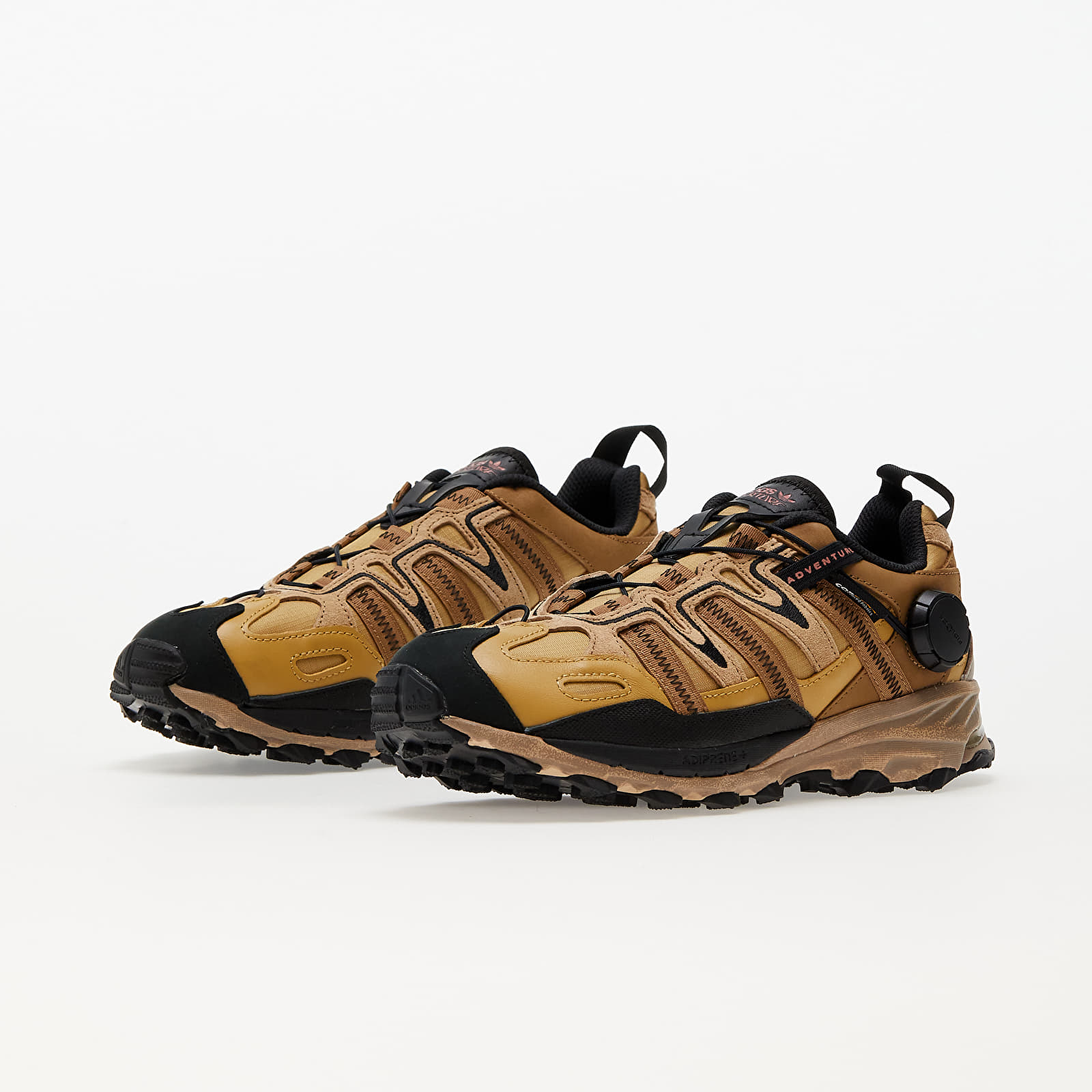 Pánské tenisky a boty adidas Originals Hyperturf Adventure Gold Beige/ Chalk Brown/ Gold Beige