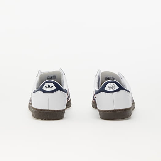 Adidas samba og white collegiate navy discount