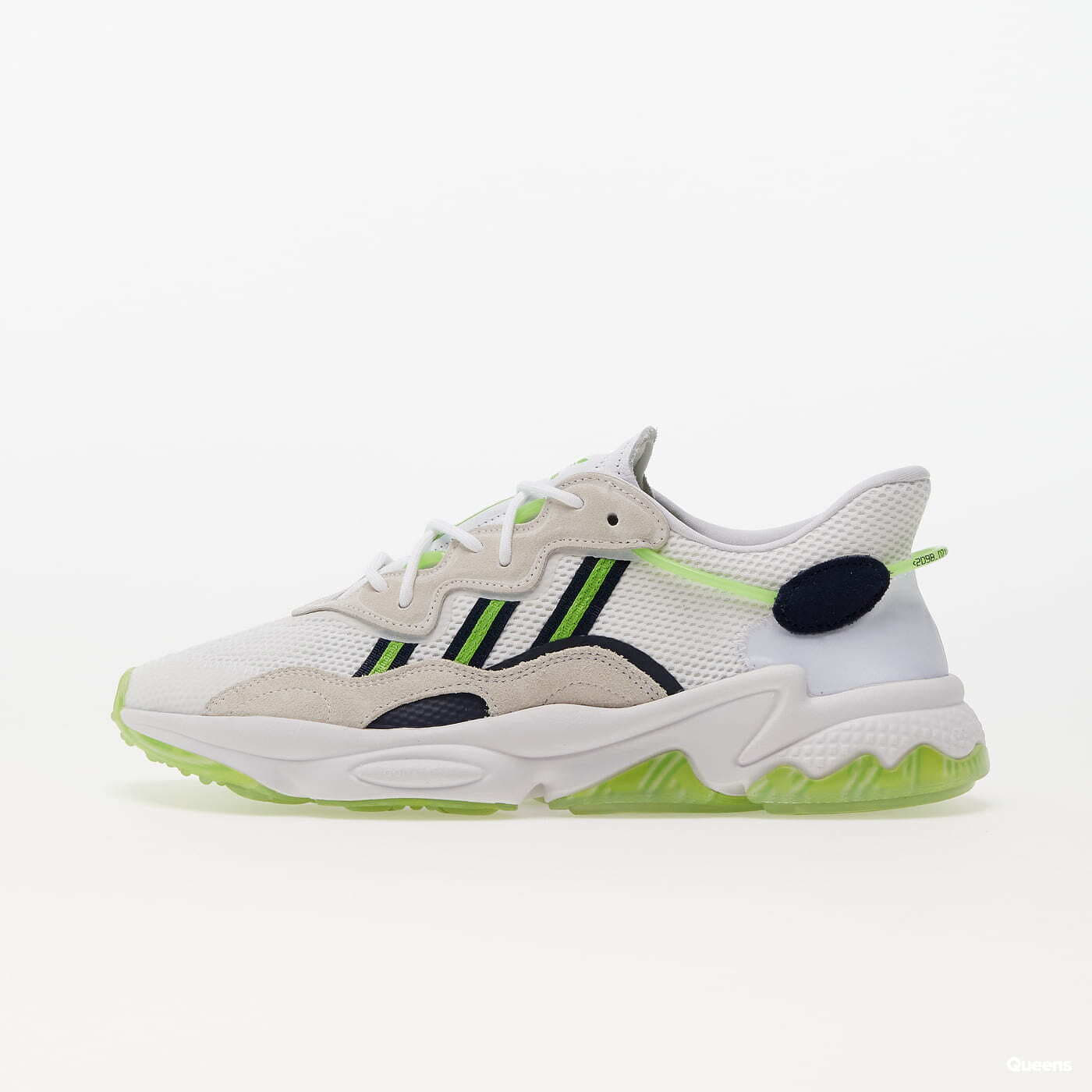 Încălțăminte și sneakerși pentru bărbați adidas Originals Ozweego Manchester United Ftw White/ Legend Ink/ Team Semi Green