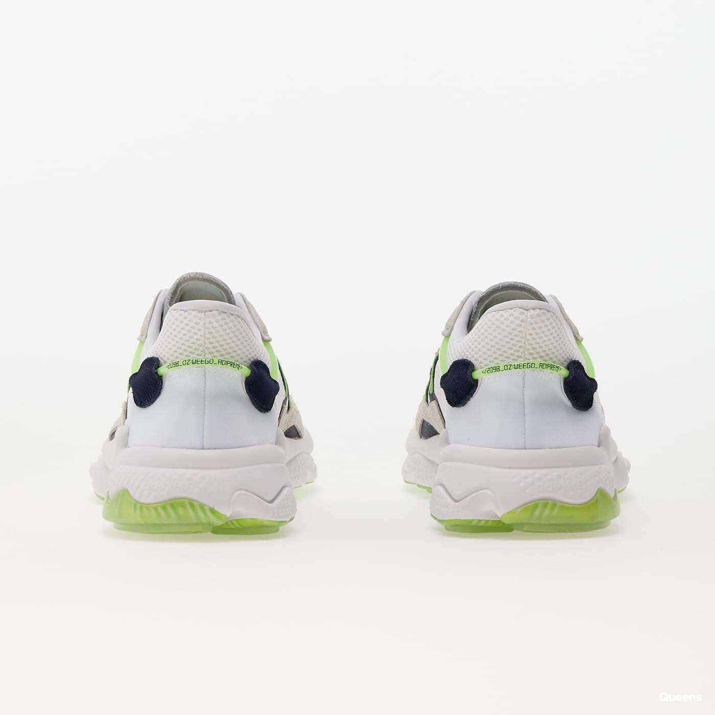 Men s sneakers and shoes adidas Originals Ozweego Manchester United Ftw White Legend Ink Team Semi Green Queens