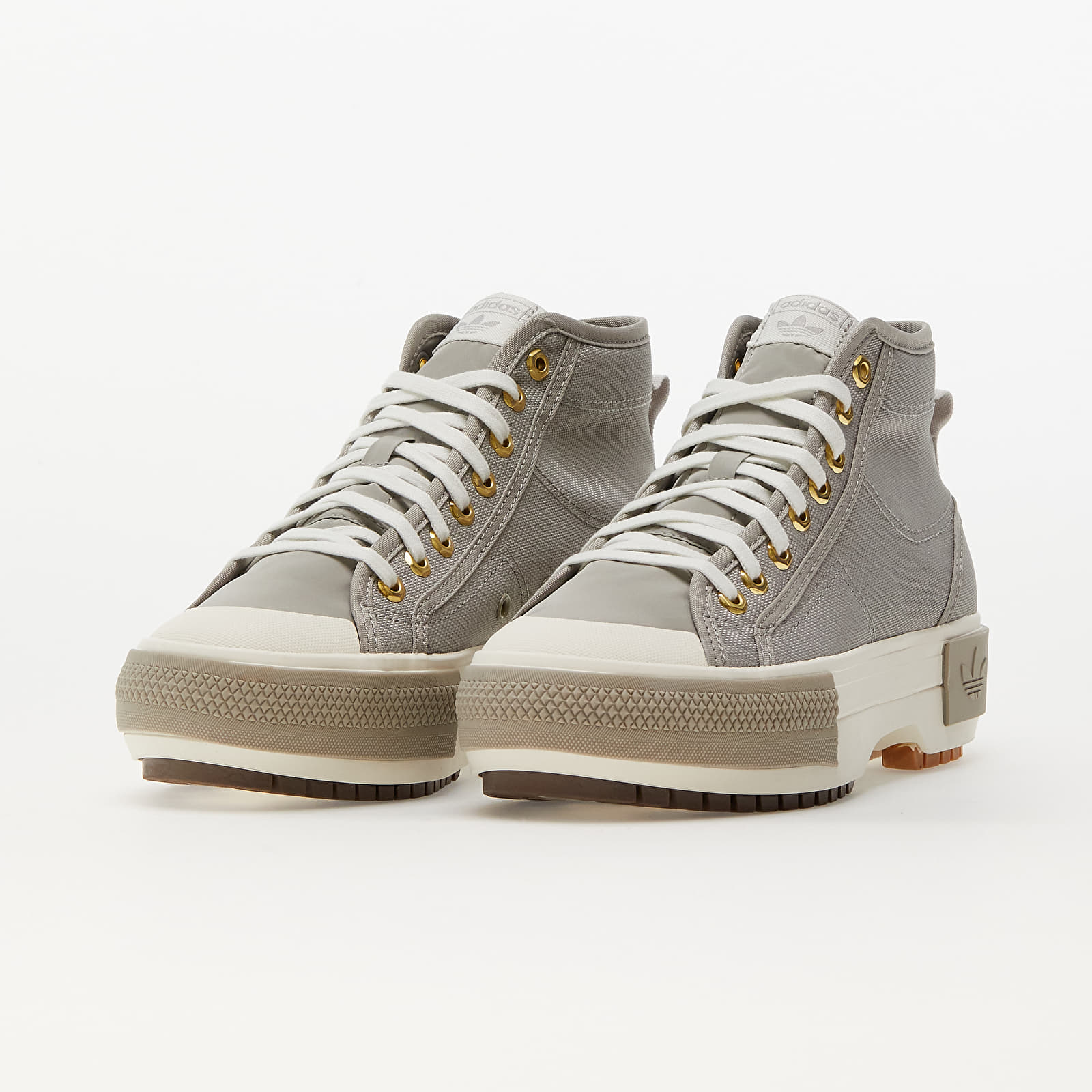 Women's sneakers and shoes adidas Originals Nizza Trek W Fear Grey/ Grey One/ Light Brown