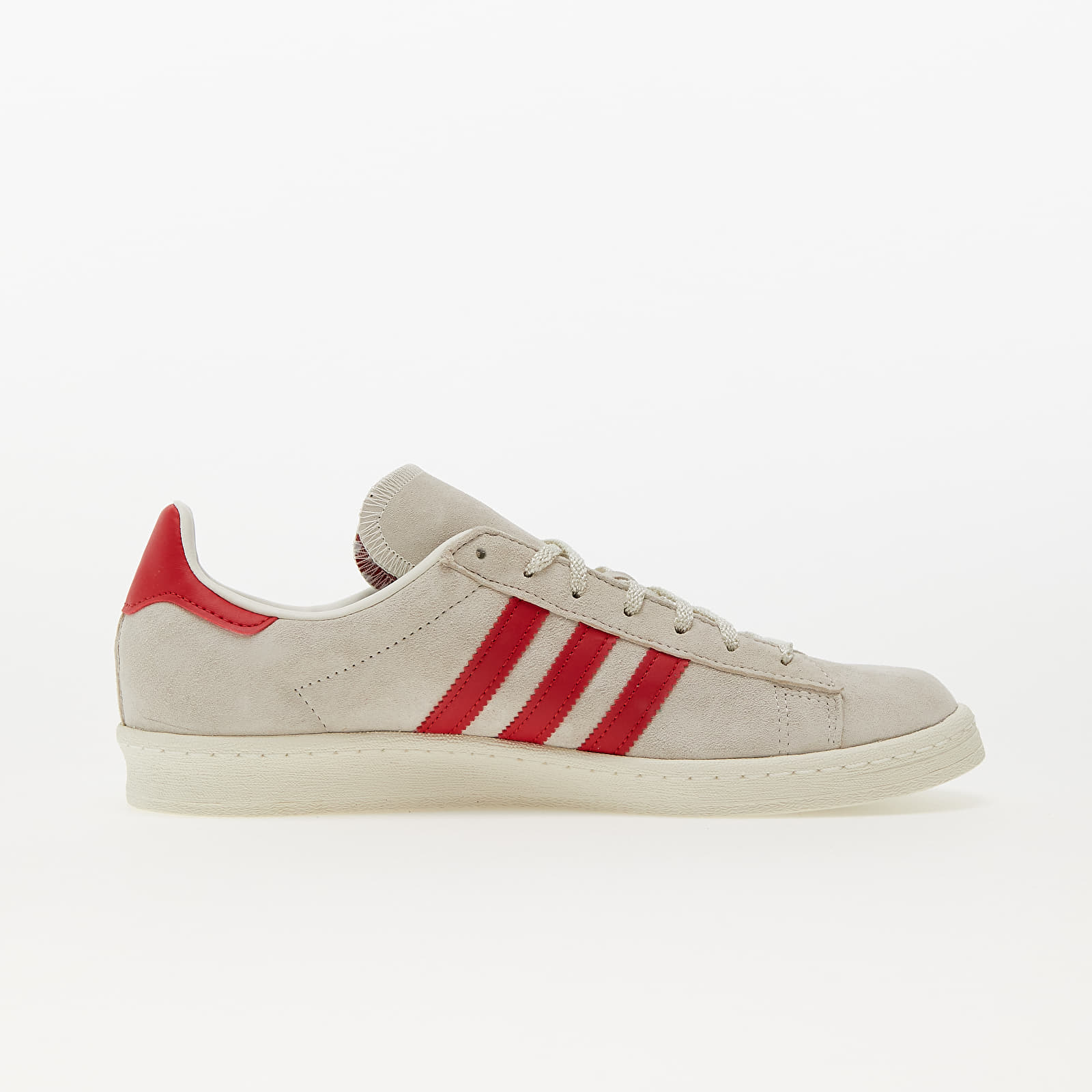 Herenschoenen adidas Originals Campus 80s Off White/ Collegiate Red/ Carbon
