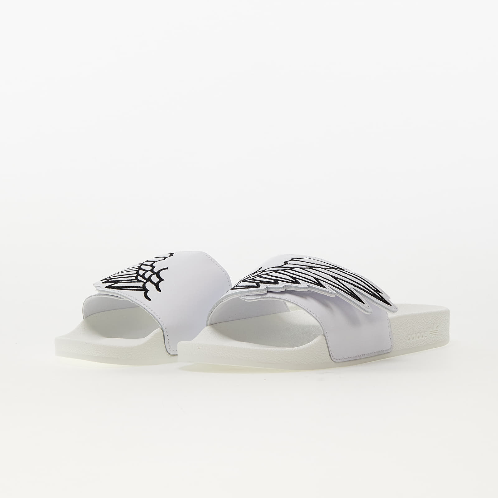Turnschuhe und Schuhe für Männer adidas Originals x Jeremy Scott Monogram Adilette Ftw White/ Core Black/ Ftw White