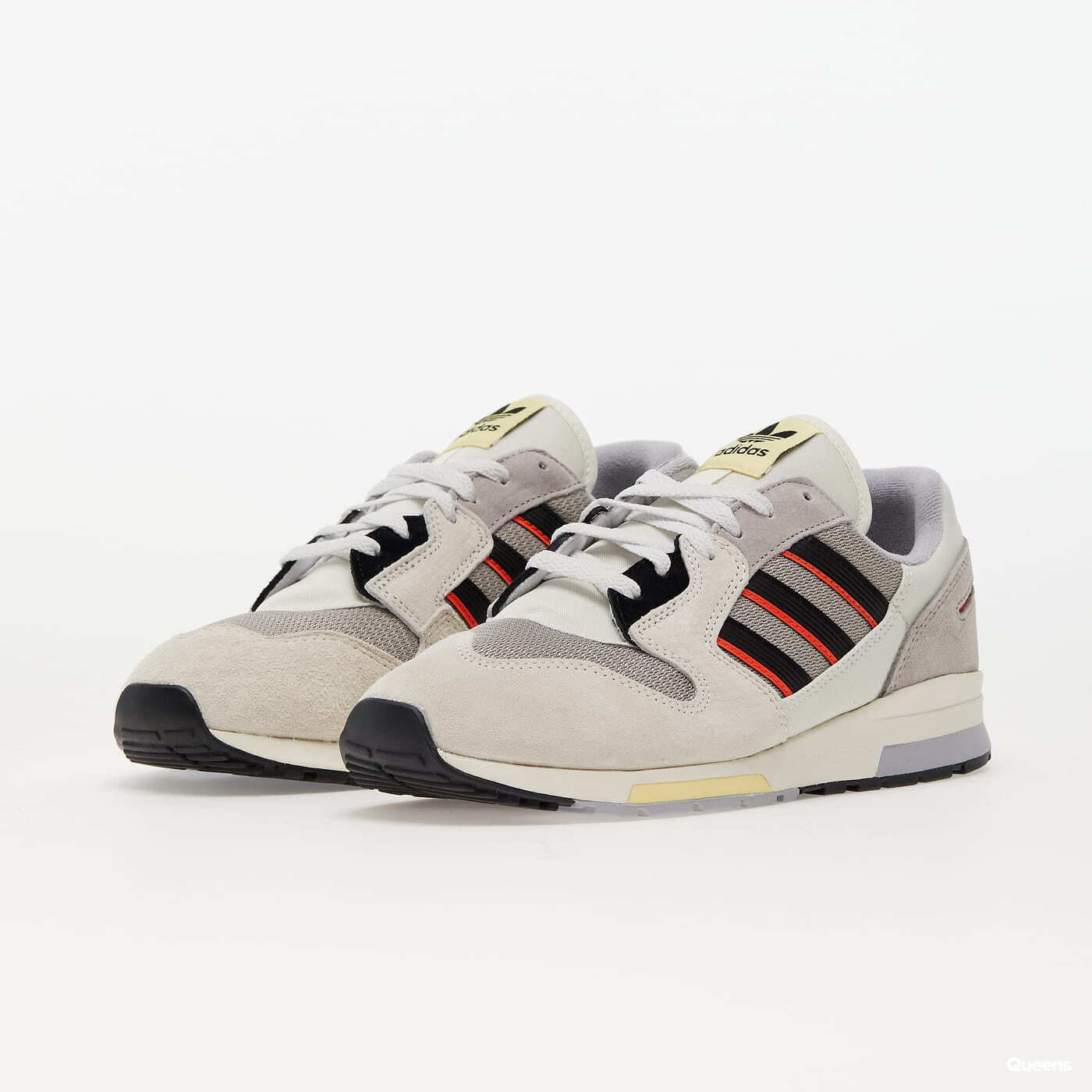 Men s sneakers and shoes adidas Originals ZX 420 Crystal White Crystal White Metalic Grey Queens