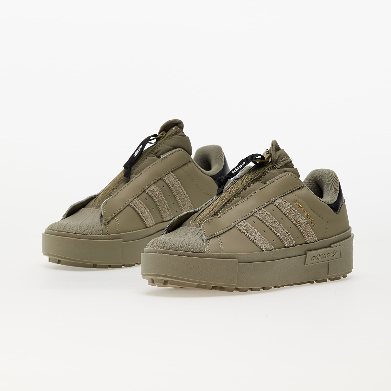 Moteriški sportiniai bateliai ir avalynė adidas Originals Superstar Bonega X Orbit Green/ Orbit Green/ Core Black