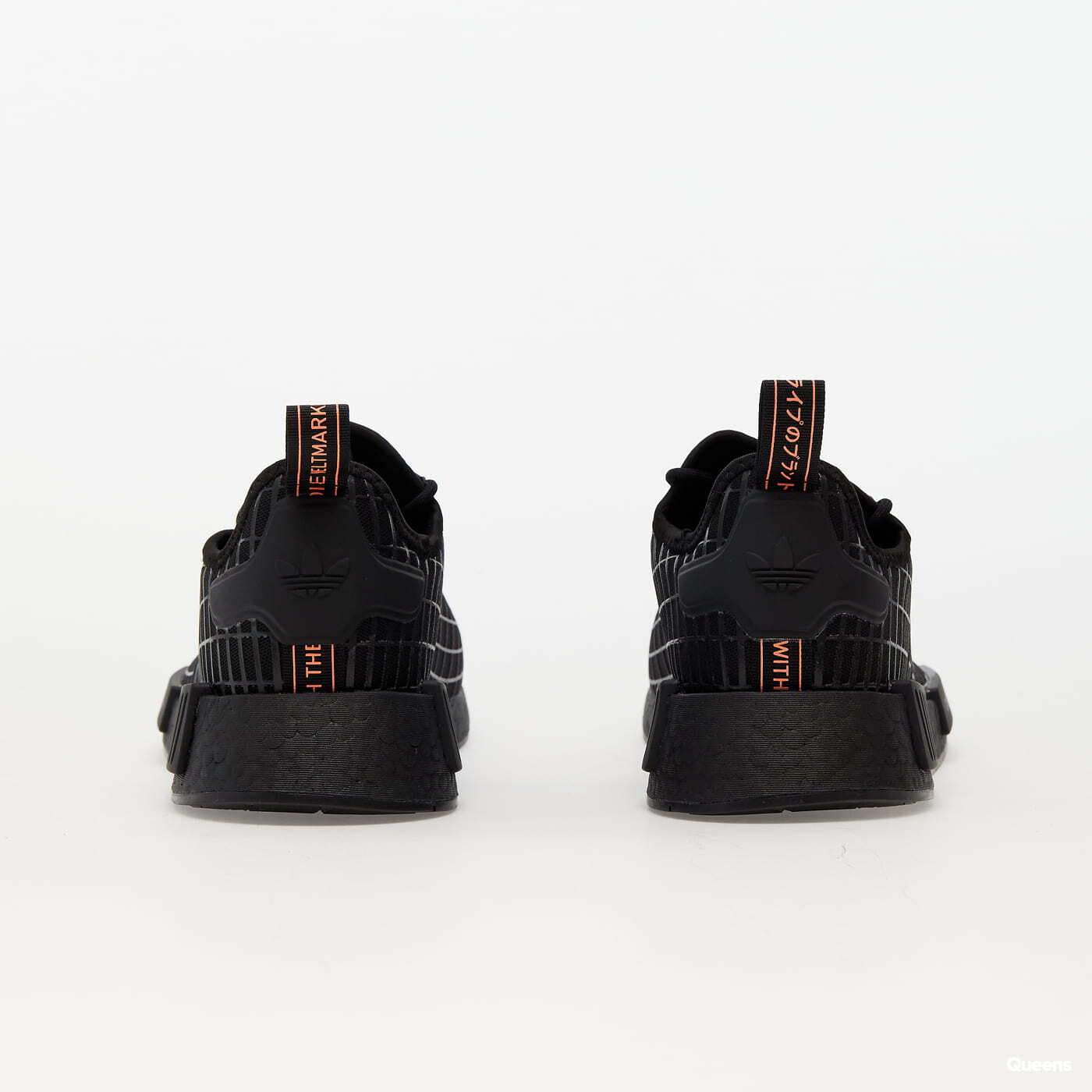 Turnschuhe und Schuhe fur Manner adidas Originals NMD R1 Core Black Core Black Bautiful Orange Queens
