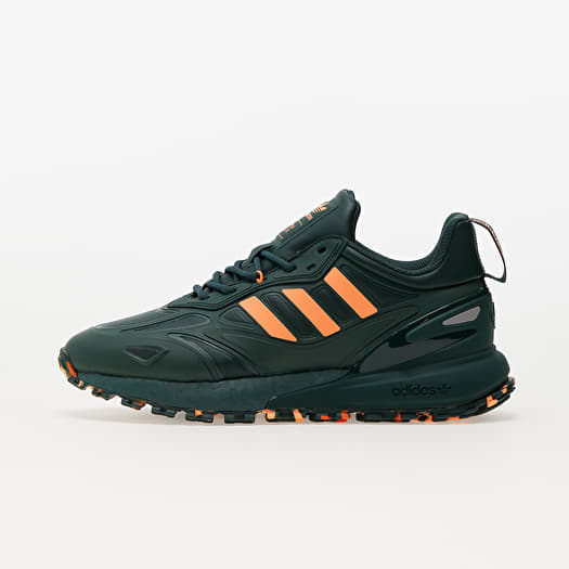 Men\'s shoes adidas Originals ZX 2K BOOST 2.0 Trail Mint Grey/ Bautiful  Orange/ Imp Orange | Queens