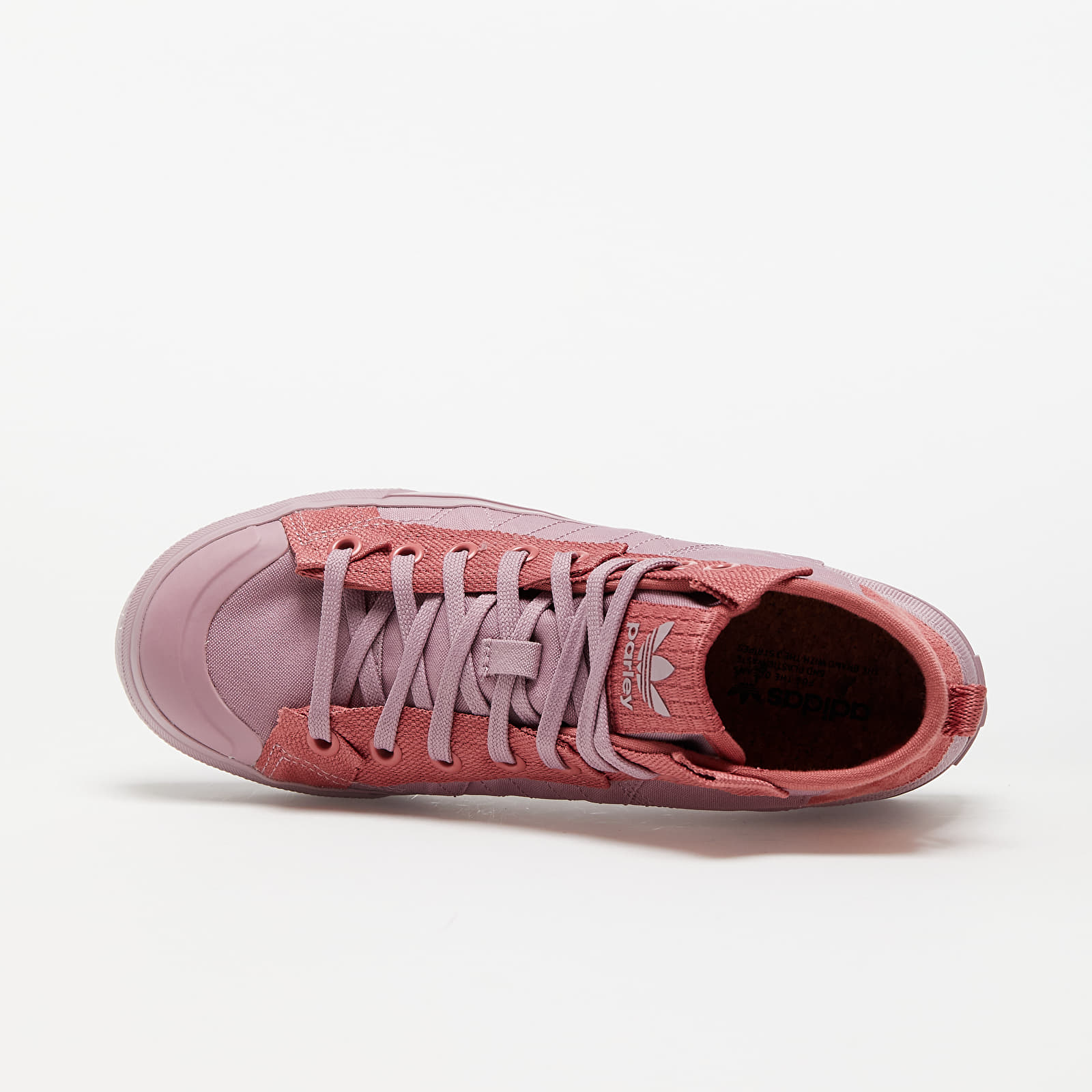 Pánské tenisky a boty adidas Originals Nizza Hi Parley Magic Mauve/ Magic Mauve/ Wonder Red