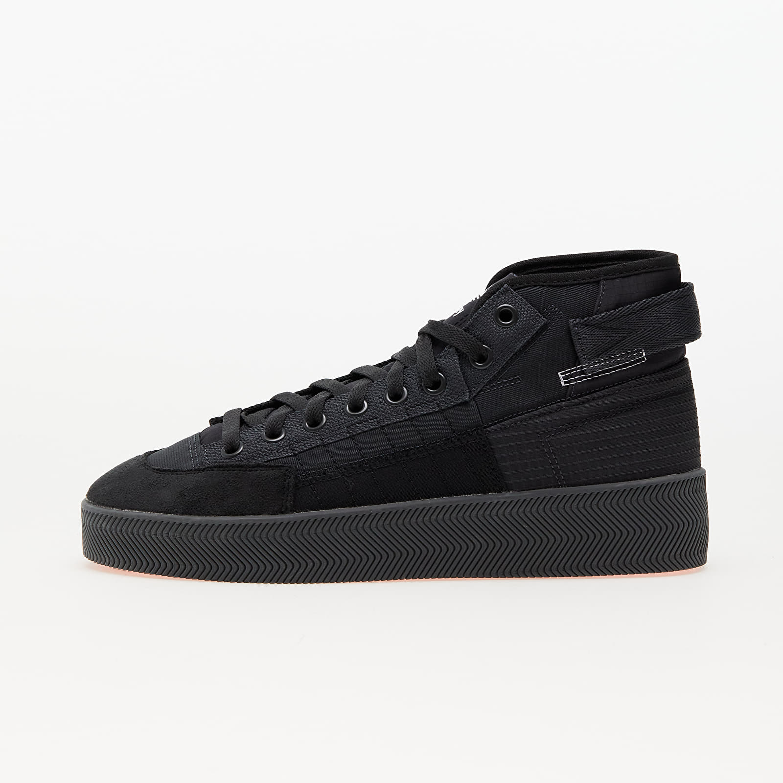 Zapatillas Hombre adidas Originals Nizza Parley Hi Carbon/ Core Black/ Ftw White
