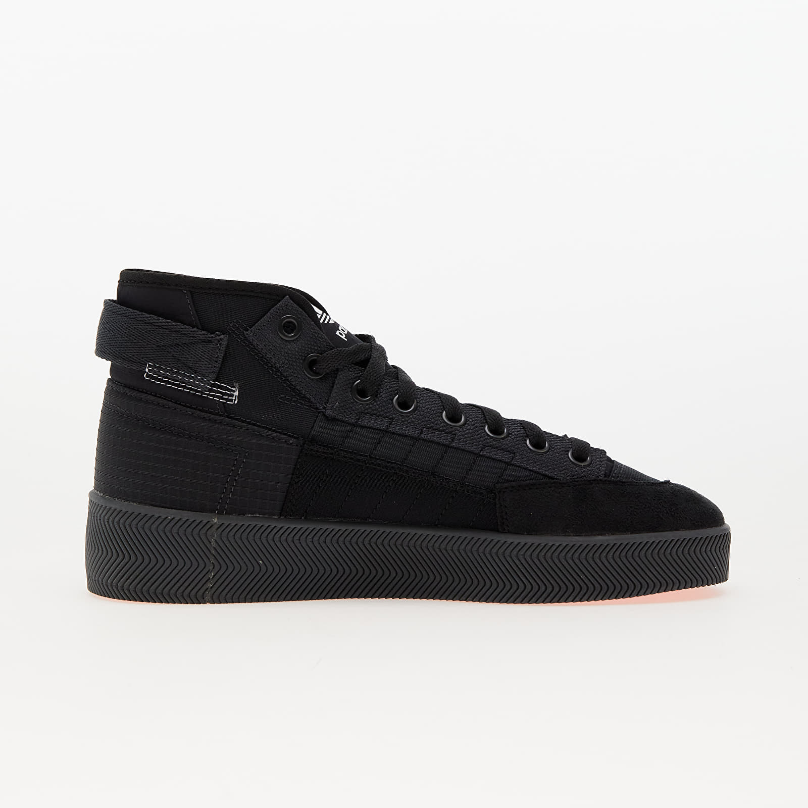 Zapatillas Hombre adidas Originals Nizza Parley Hi Carbon/ Core Black/ Ftw White