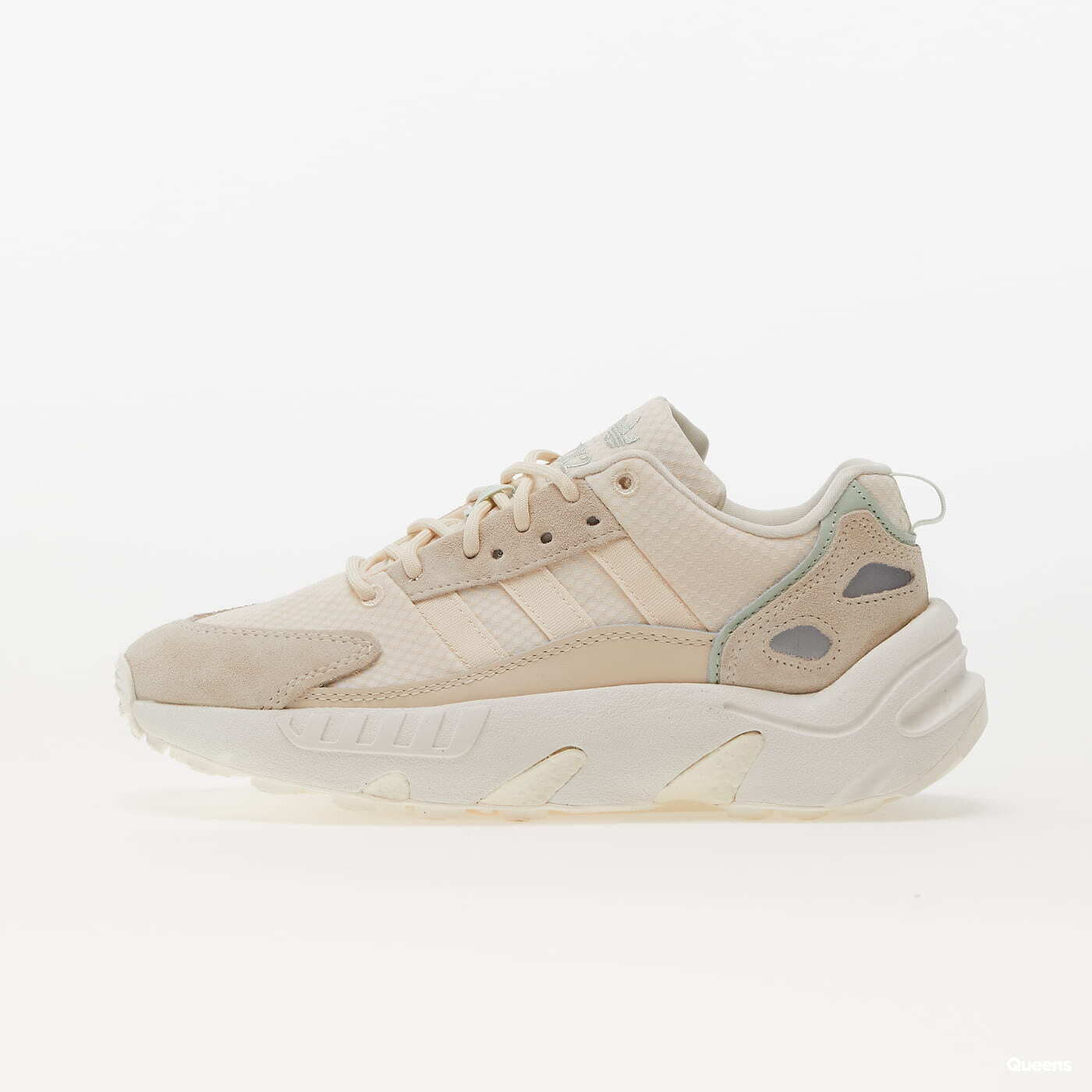 Naiste tossud ja kingad adidas Originals ZX 22 BOOST W Ecru Tint/ Linen Green/ Cloud White