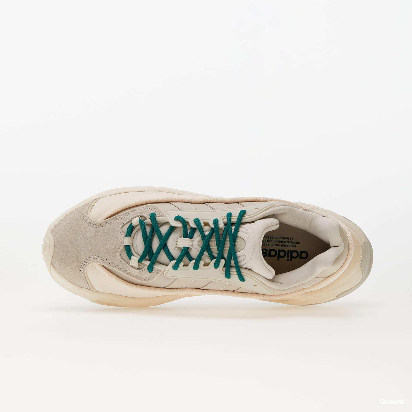 Pánské tenisky a boty adidas Originals Oznova Aluminium/ Ecru Tint/ Lust Green