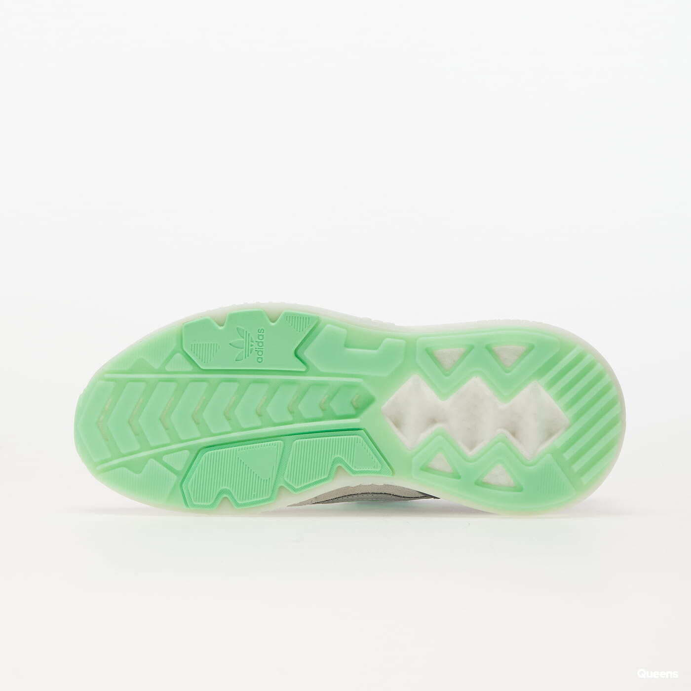 Men's sneakers and shoes adidas Originals ZX 5K BOOST Grey Three/ Beam Grey/ Semi Purple Lime