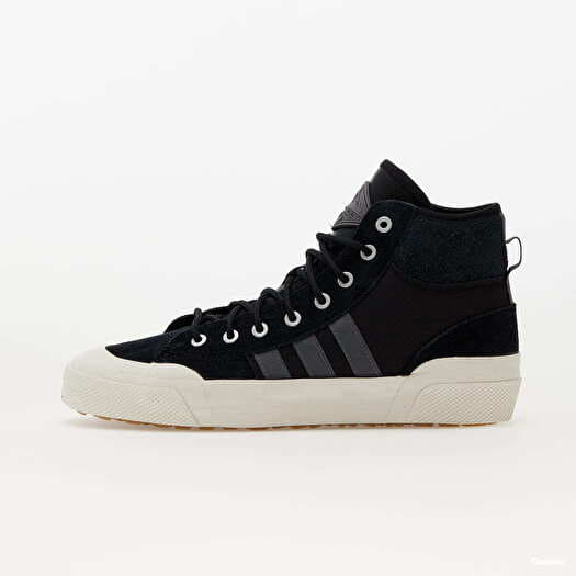 Herren Sneaker und Schuhe adidas Originals Nizza Hi Rf Atr Core Black/ Core  White/ Grey Five | Queens