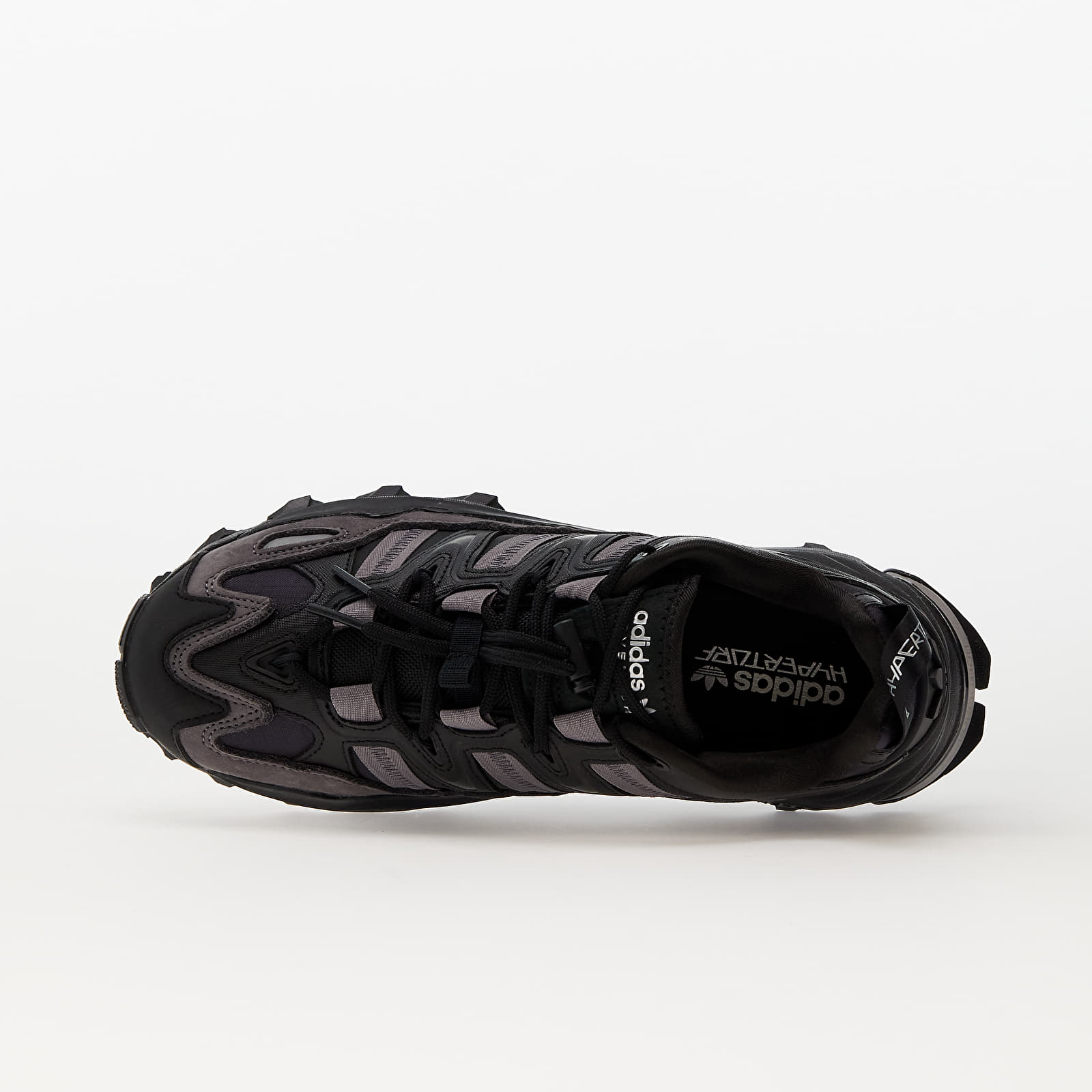 Men's sneakers and shoes adidas Originals Hyperturf Core Black/ Silver Metalic/ Trace Grey