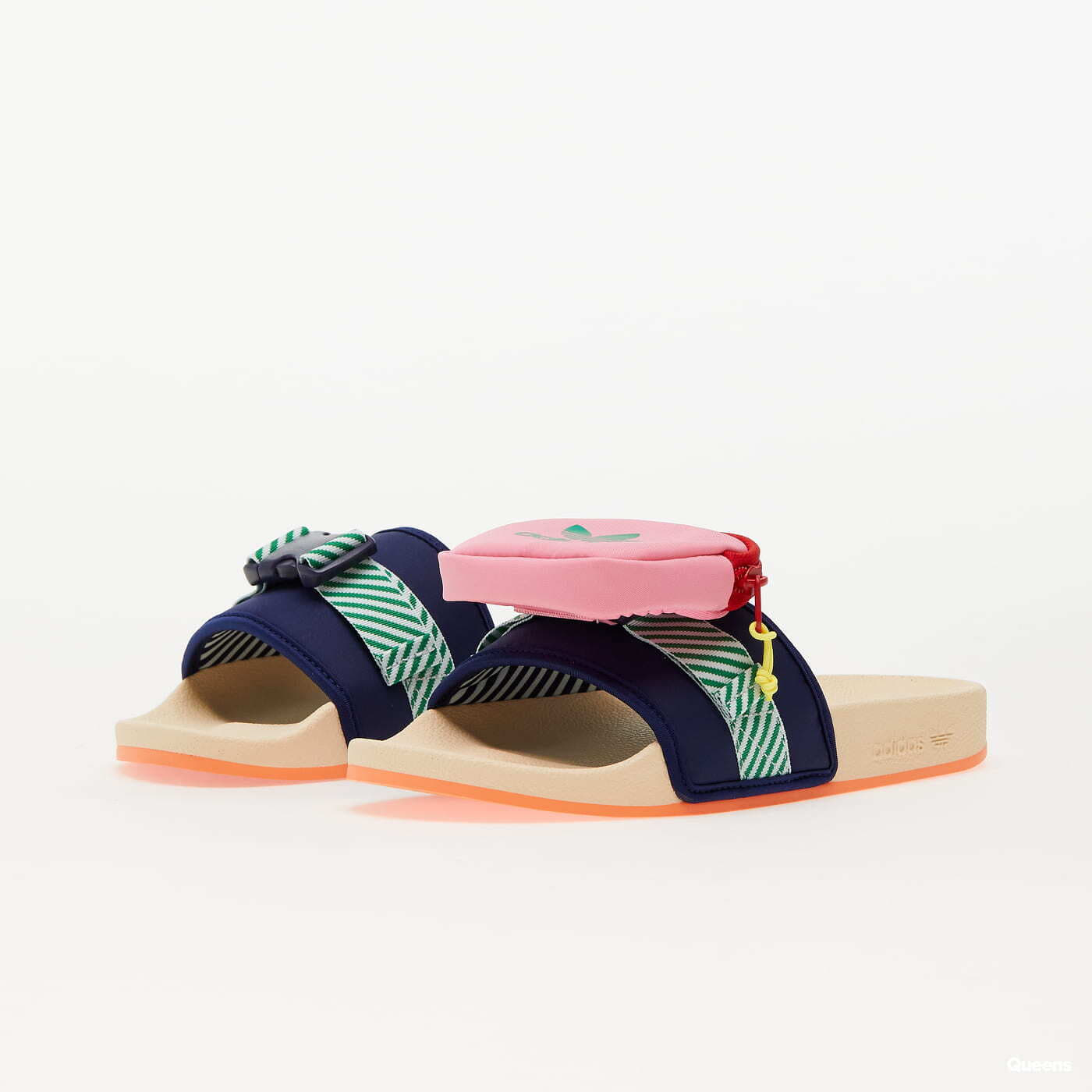 Sieviešu kedas un apavi adidas Originals Pouchylette W Night Sky/ Blitz Orange/ Blitz Pink