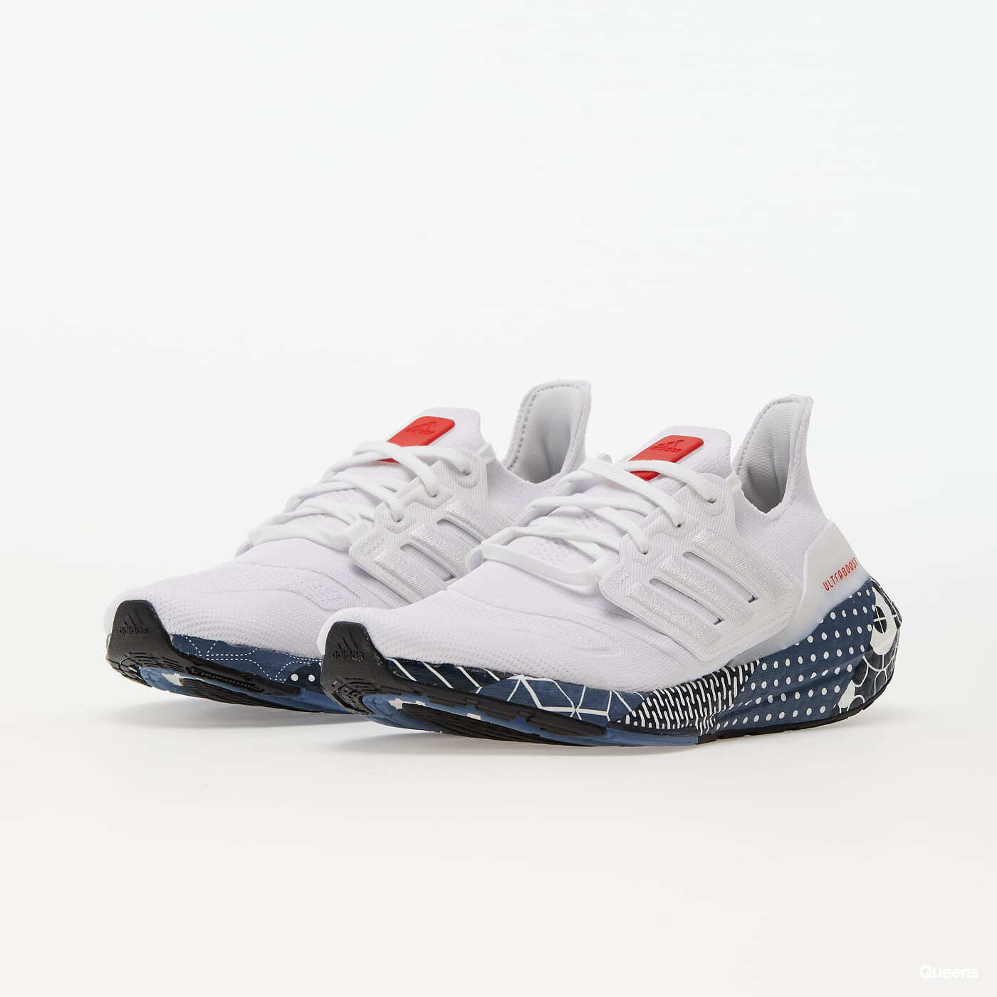 Adidas red and white ultra boost on sale