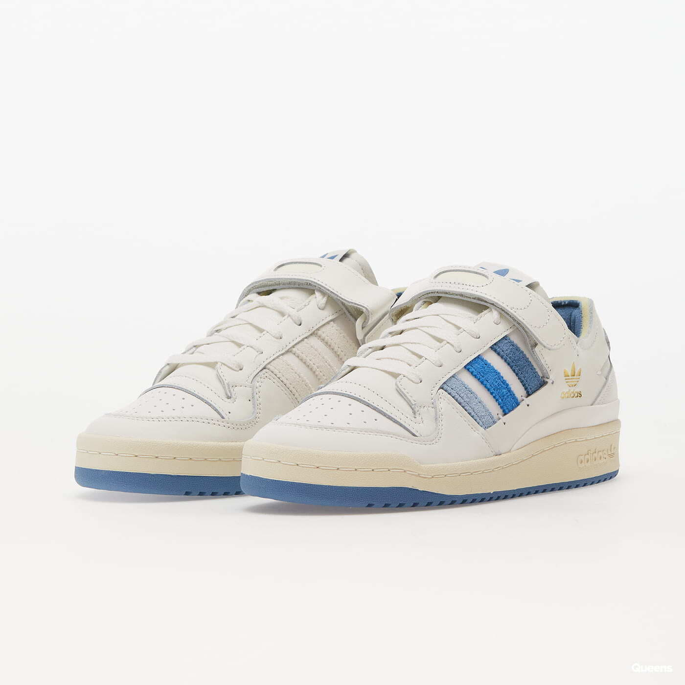 Herensneakers en -schoenen adidas Originals Forum 84 Low cloud white/ alter navy/ pul blue