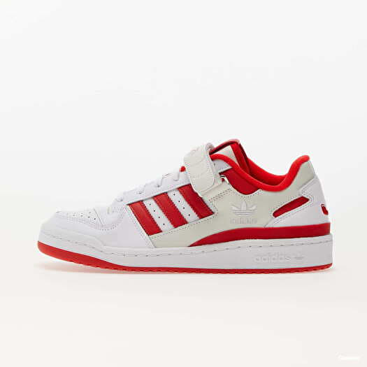 Women's shoes adidas Originals Forum Low Trap Kitc Ftw White/ Ftw White/  Vivid Red | Queens