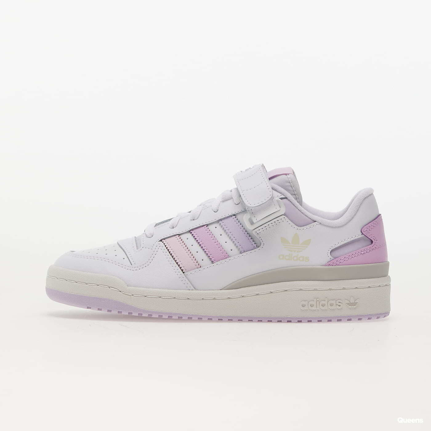 Chaussures et baskets femme adidas Originals Forum Low W Ftw White/ Paper Tint/ Blitz Lilac